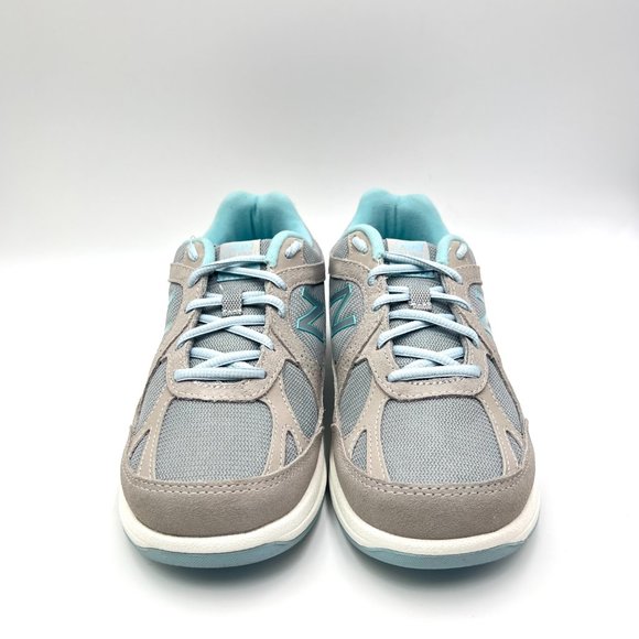 5.5 2E XW EXTRA WIDE New Balance Women's Gray Blue 877 V1 Walking Sneakers Shoes - Picture 2 of 11